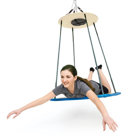 Southpaw Modified Platform Swing with carpet
